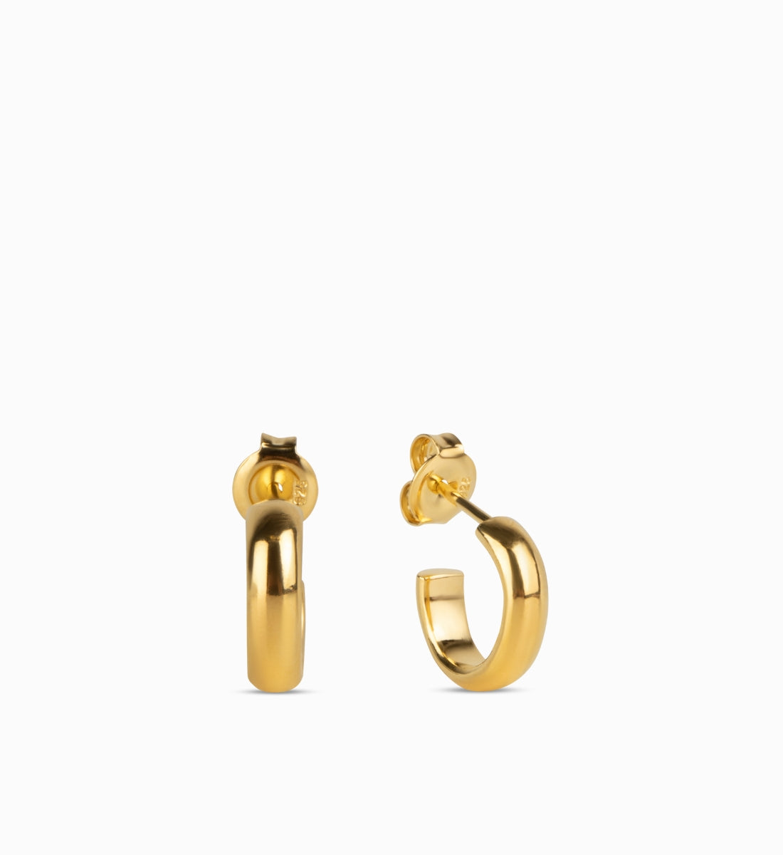 Martine Viergever, Classic Earrings Gold