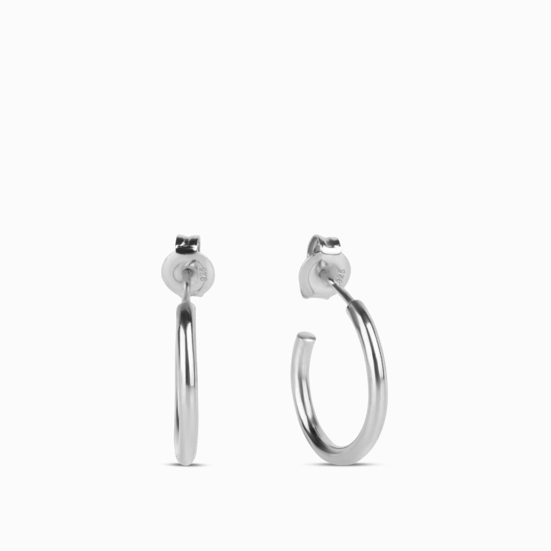 Martine Viergever, Trochus Small Earrings Silver