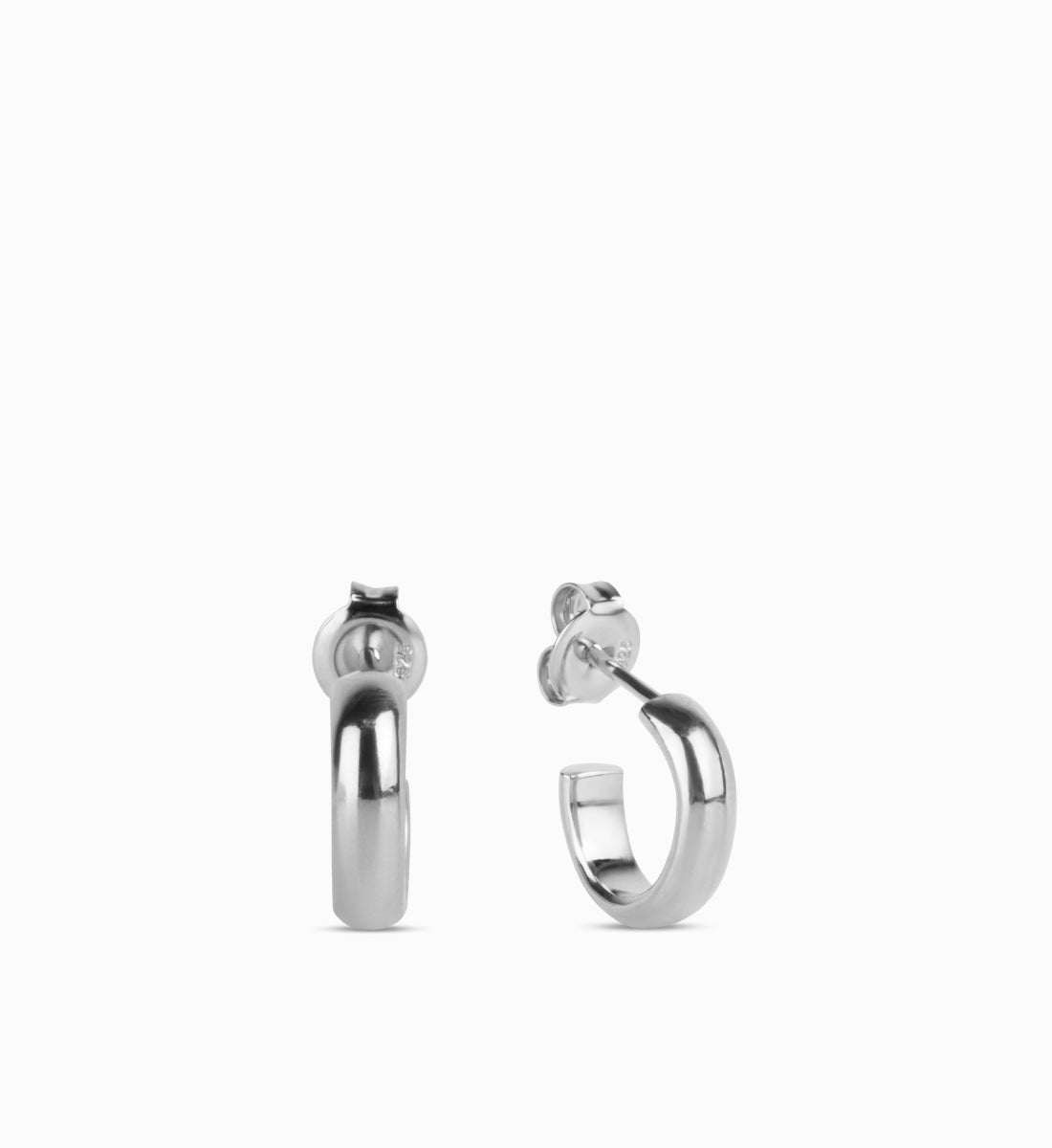 Martine Viergever, Classic Earrings Silver